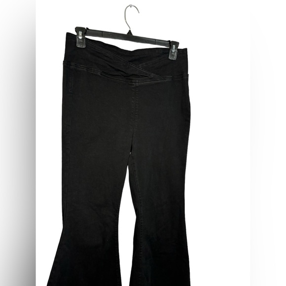 Free People We The Free Venice Flare Stretch Pant Black Size 32 - Picture 6 of 11